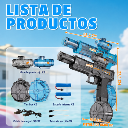 Aqua Blaze™ - Pistola de Agua Eléctrica